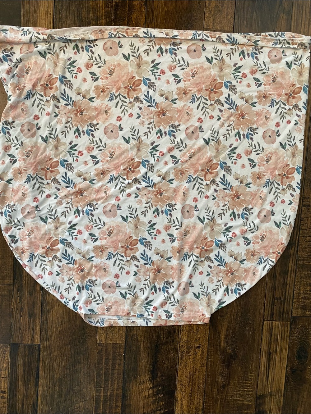 Copper Pearl Floral Blush Nursing multi purpose Cover - Pink Floral Print